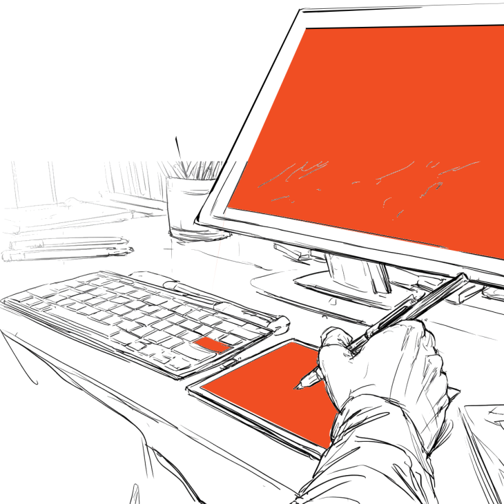 Design på Wacom og Mac
