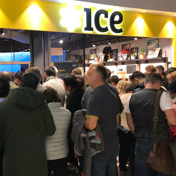 ICE åpning Sandvika Storsenter