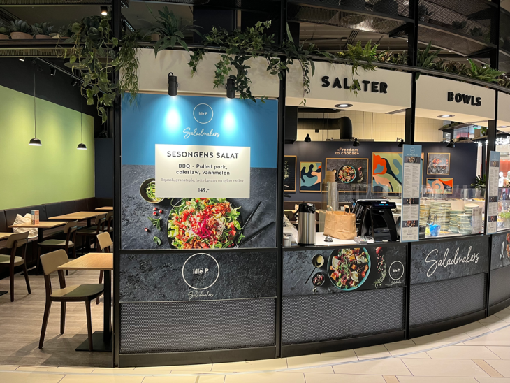 Lille P - en restaurant/cafe på Storo Storsenter